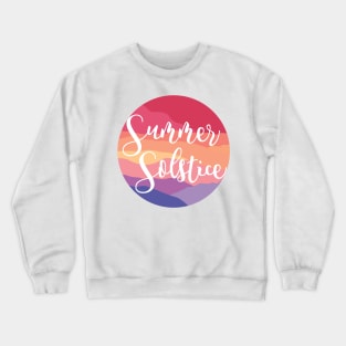 Summer Solstice Sky Crewneck Sweatshirt